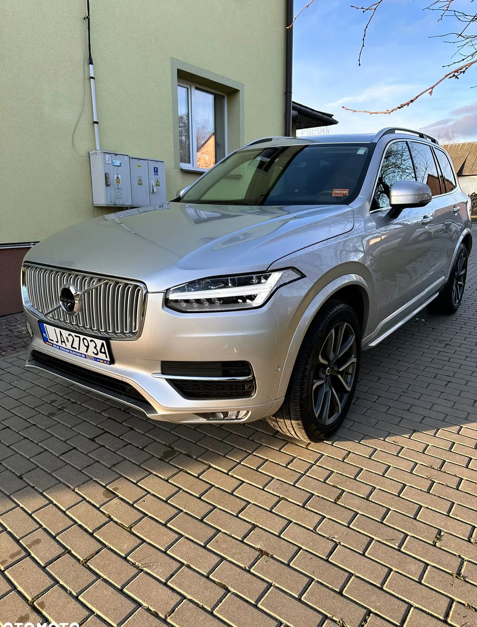 volvo lubelskie Volvo XC 90 cena 141500 przebieg: 80000, rok produkcji 2018 z Radlin